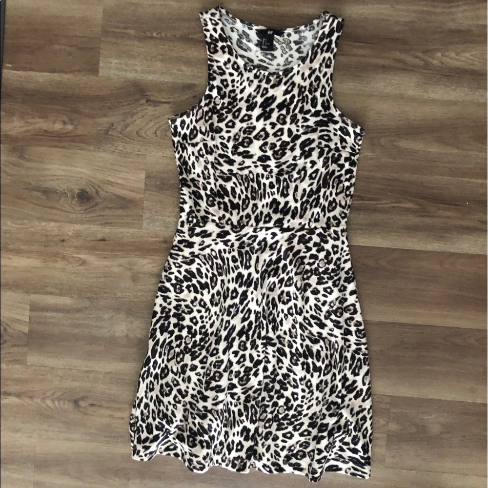 H&M leopard dress NWOT